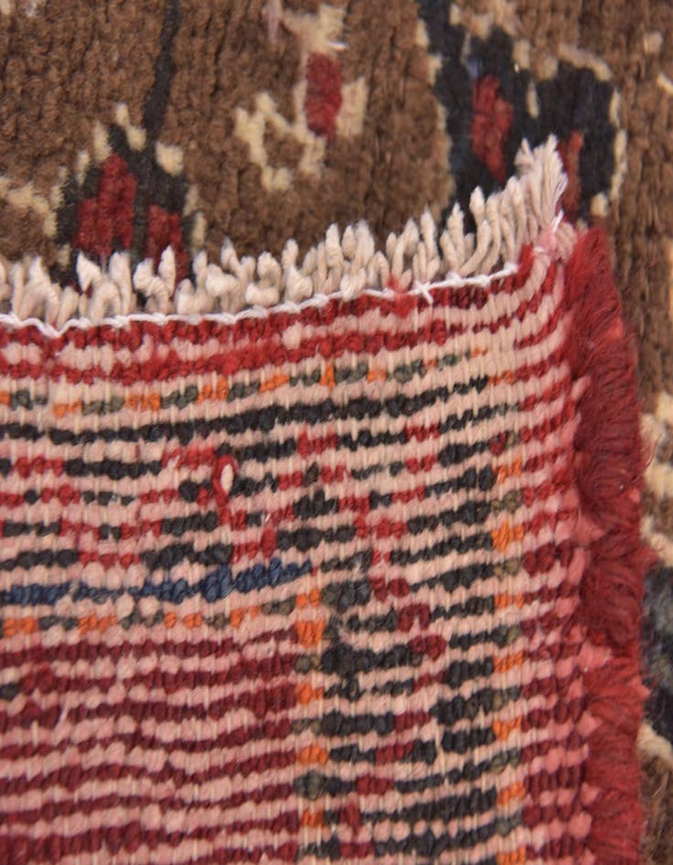 Detail image of 5' x 10' 4  Hand Knotted Koliaei Persian Wool Runner Rug