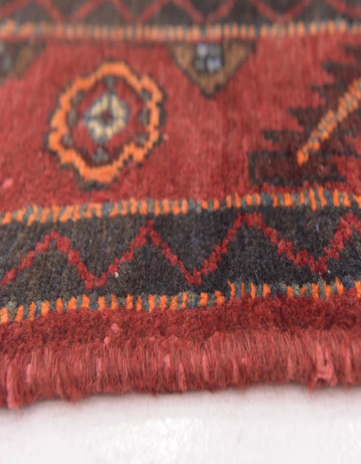 Detail image of 5' x 10' 4  Hand Knotted Koliaei Persian Wool Runner Rug