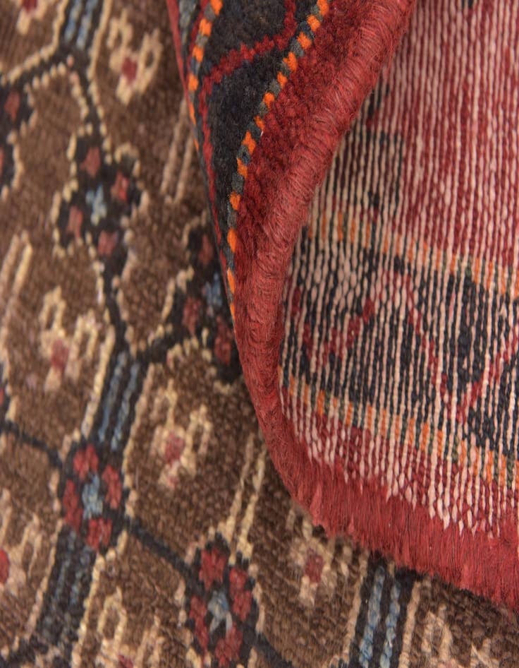Detail image of 5' x 10' 4  Hand Knotted Koliaei Persian Wool Runner Rug