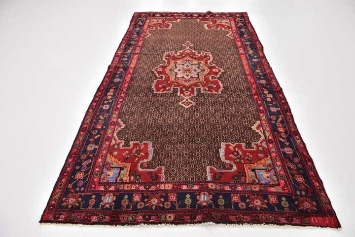 5' 4 x 10' 6 Hand Knotted Koliaei Persian Wool Runner Rug