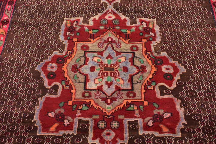 5' 4 x 10' 6 Hand Knotted Koliaei Persian Wool Runner Rug