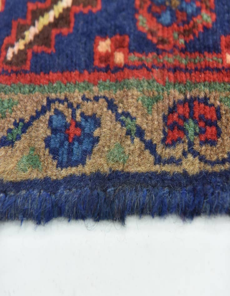Detail image of 3' 5 x 9' 8  Hand Knotted Koliaei Persian Wool Runner Rug