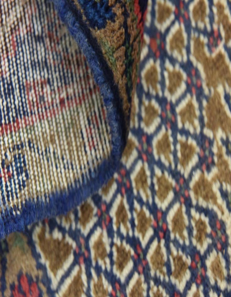 Detail image of 3' 5 x 9' 8  Hand Knotted Koliaei Persian Wool Runner Rug