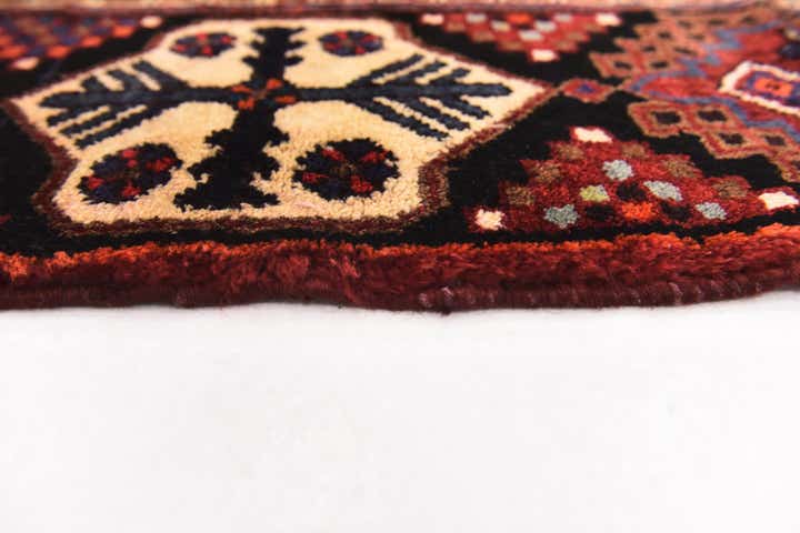 5' x 10' 3 Hand Knotted Koliaei Persian Wool Runner Rug