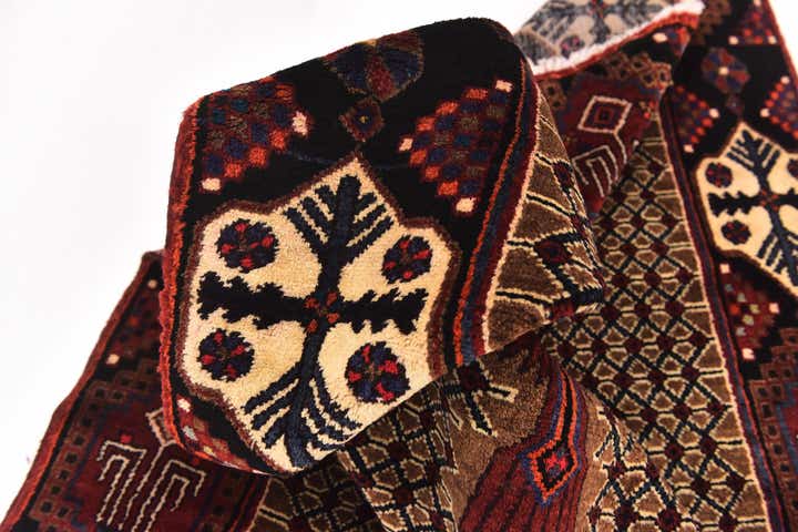 5' x 10' 3 Hand Knotted Koliaei Persian Wool Runner Rug
