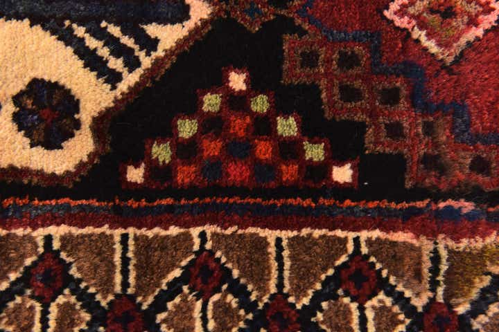 5' x 10' 3 Hand Knotted Koliaei Persian Wool Runner Rug