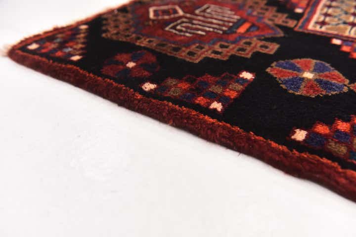 5' x 10' 3 Hand Knotted Koliaei Persian Wool Runner Rug