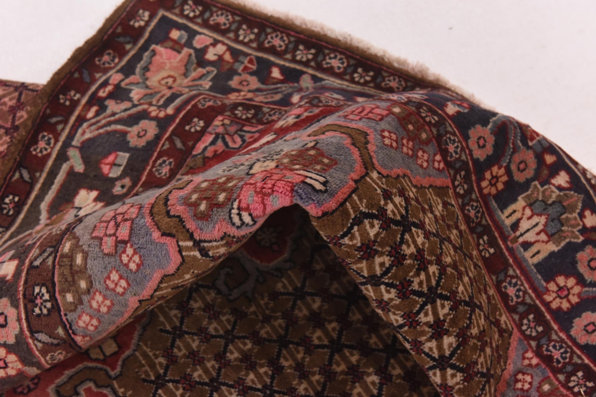 5' x 10' 3 Hand Knotted Koliaei Persian Wool Runner Rug