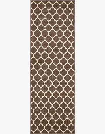 2' 7 x 8' Lattice Runner Rug