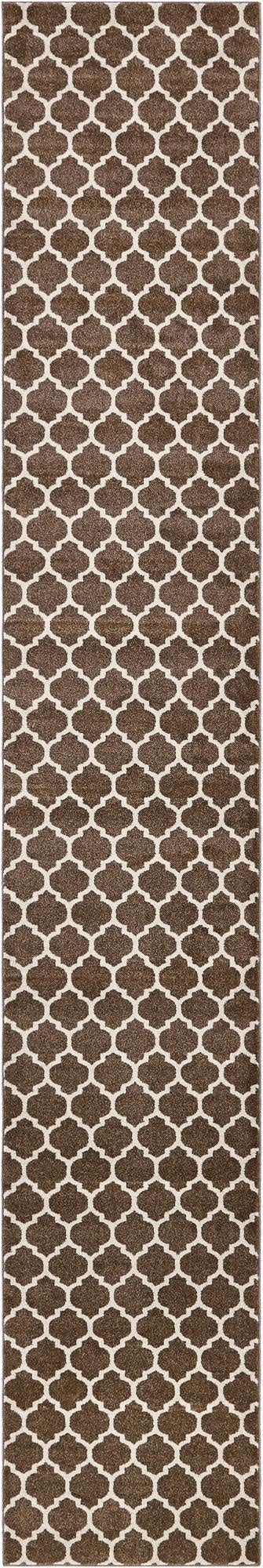 2' 7 x 16' 5 Lattice Runner Rug