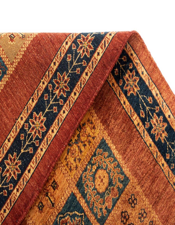 Detail image of 2' 9 x 12' 10 Luribaft Wool Runner Rug