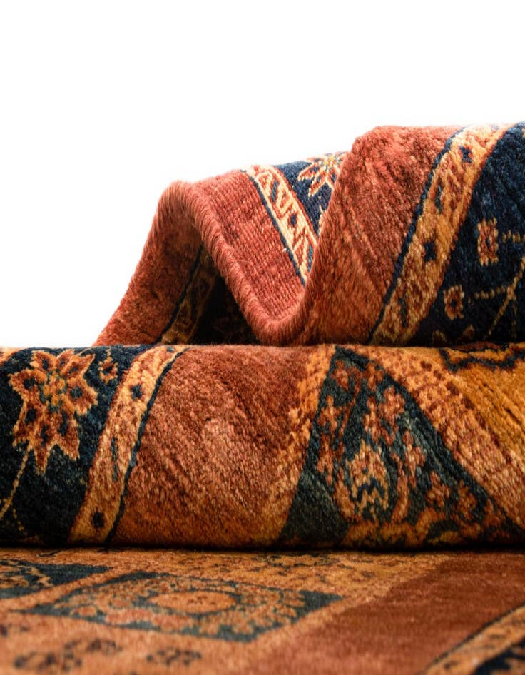 Detail image of 2' 9 x 12' 10 Luribaft Wool Runner Rug