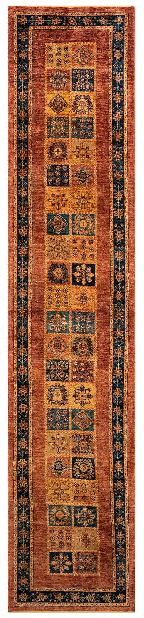 2' 9 x 12' 10 Luribaft Wool Runner Rug