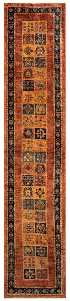 2' 9 x 12' 10 Luribaft Wool Runner Rug