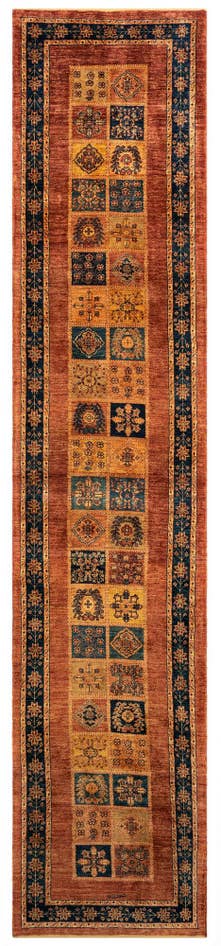 Detail image of 2' 9 x 12' 10 Luribaft Wool Runner Rug