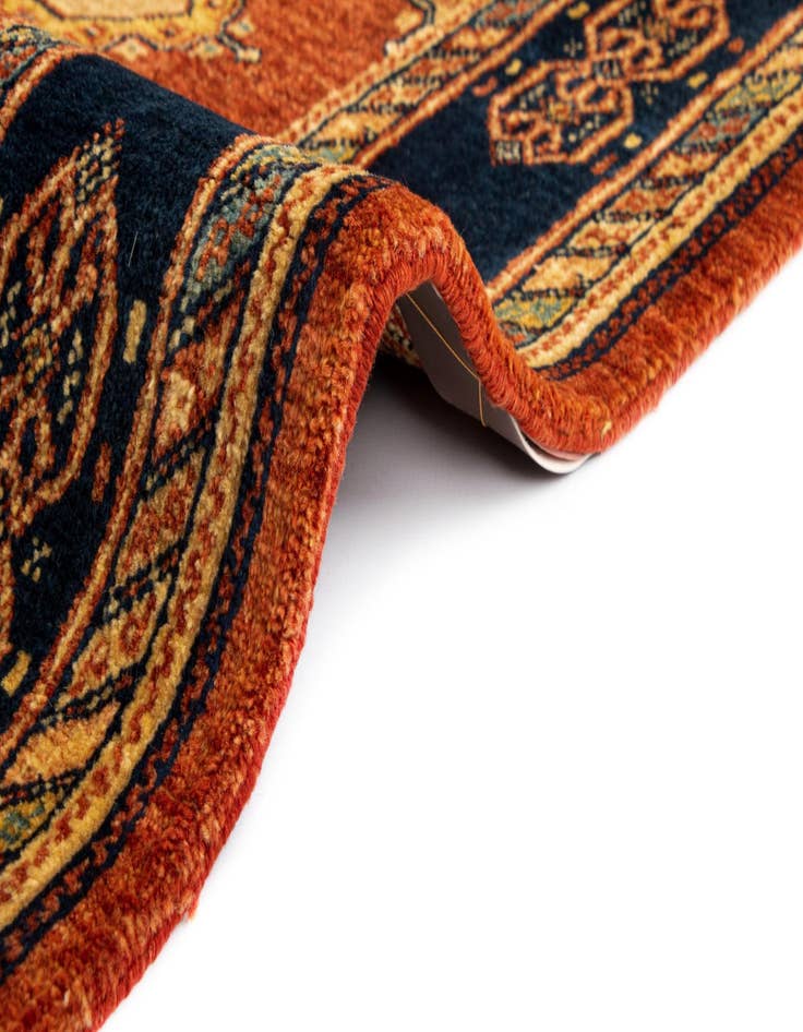 Detail image of 2' 10 x 9' 11 Luribaft Wool Runner Rug