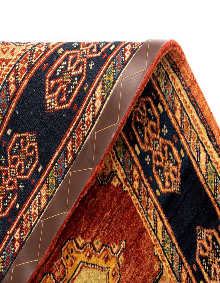 Detail image of 2' 10 x 9' 11 Luribaft Wool Runner Rug