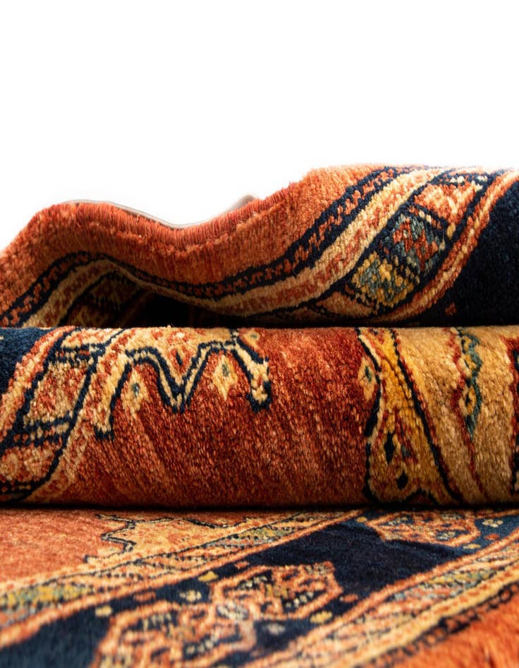 Detail image of 2' 10 x 9' 11 Luribaft Wool Runner Rug