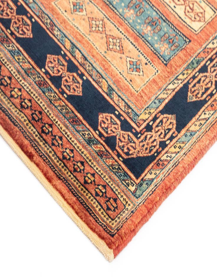 Detail image of 2' 9 x 6' 11 Luribaft Wool Runner Rug