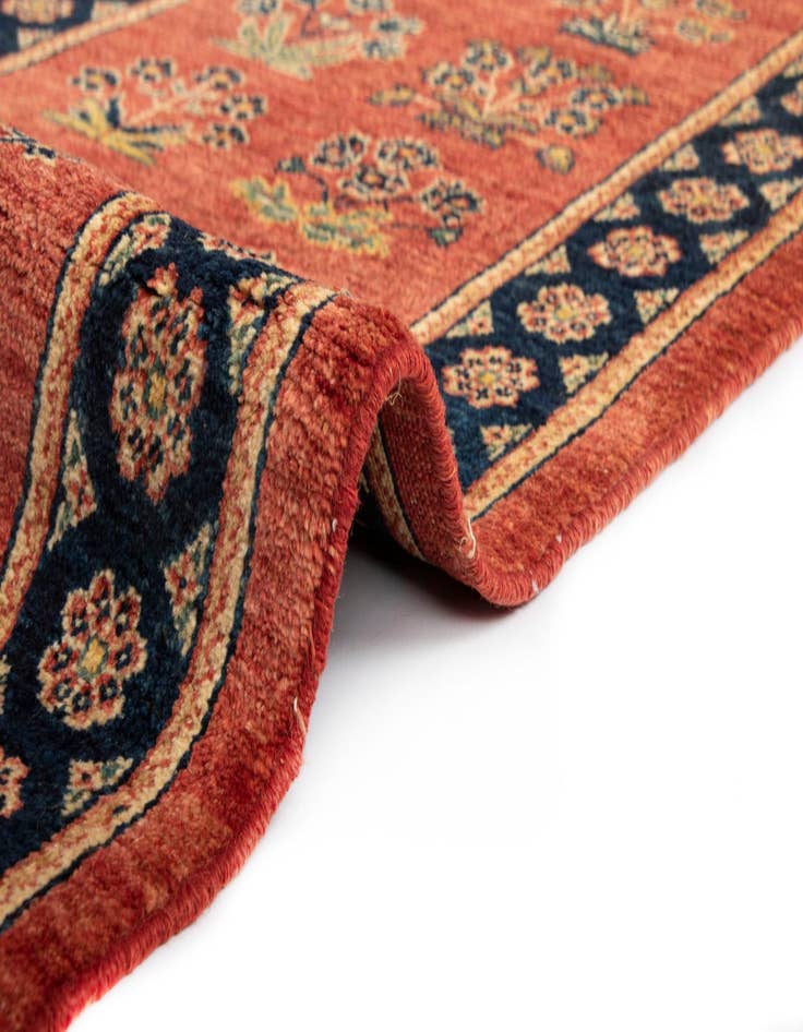 Detail image of 2' 3 x 6' 4 Luribaft Wool Runner Rug