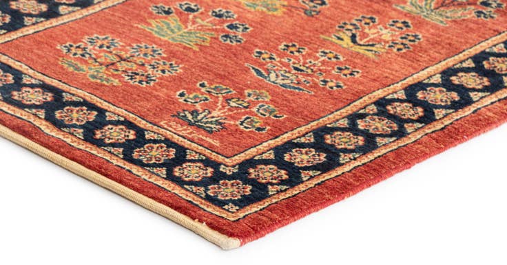 Detail image of 2' 3 x 6' 4 Luribaft Wool Runner Rug