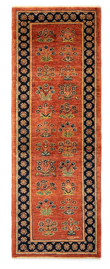 Detail image of 2' 3 x 6' 4 Luribaft Wool Runner Rug
