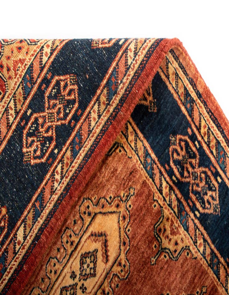 Detail image of 2' 8 x 9' 11 Luribaft Wool Runner Rug