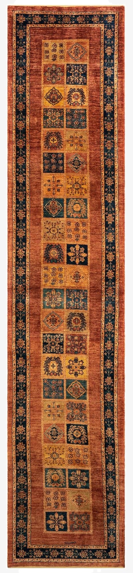 2' 9 x 12' 10 Luribaft Wool Runner Rug