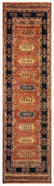 2' 8 x 9' 11 Luribaft Wool Runner Rug