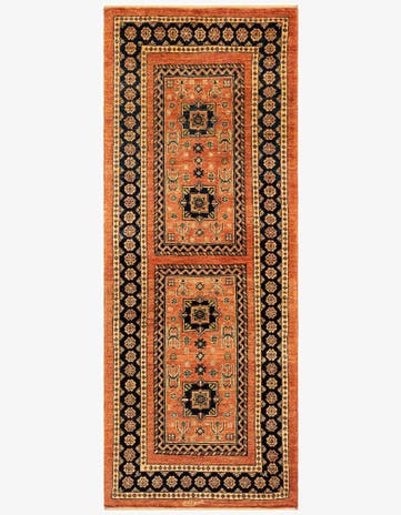 2' 8 x 6' 11 Luribaft Wool Runner Rug
