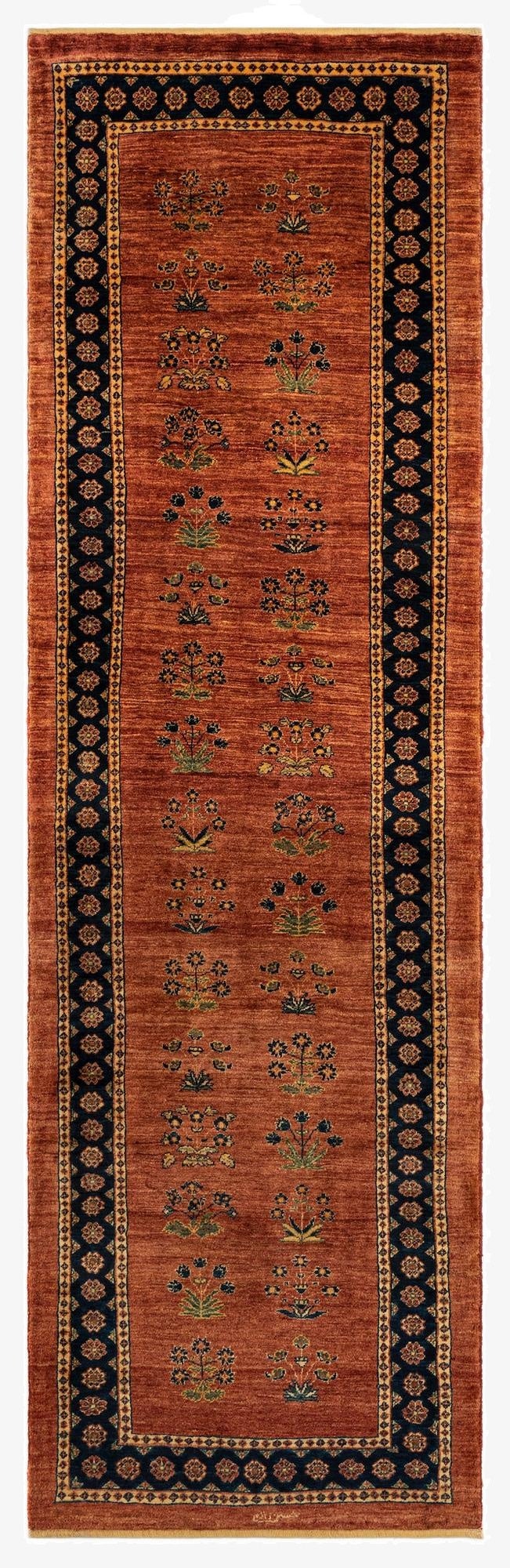 2' 9 x 9' 3 Luribaft Wool Runner Rug