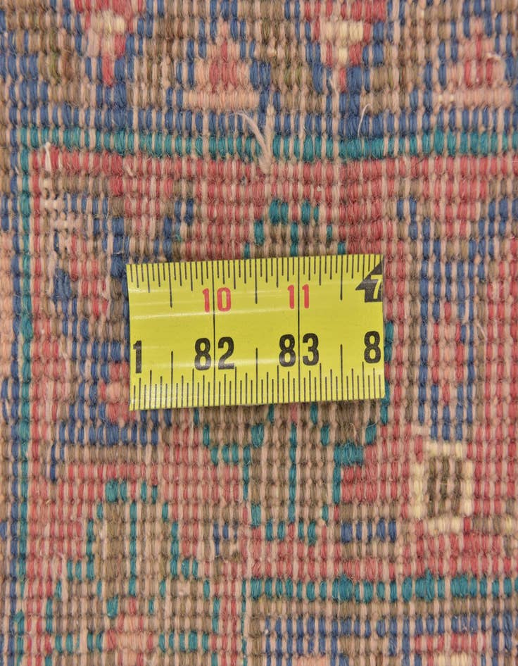 Detail image of 4' 4 x 10'  Hand Knotted Mahal Persian Wool Runner Rug