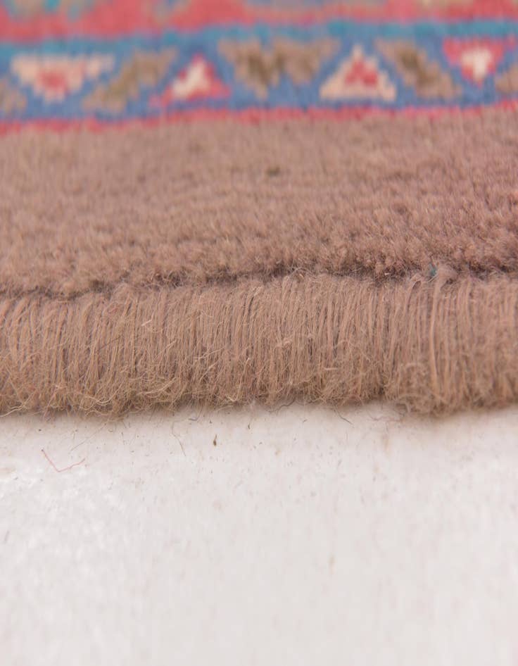 Detail image of 4' 4 x 10'  Hand Knotted Mahal Persian Wool Runner Rug