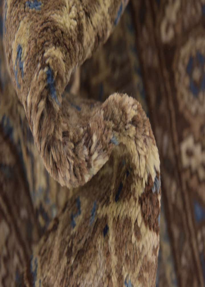 3' 6 x 10' 5 Hand Knotted Malayer Persian Wool Runner Rug