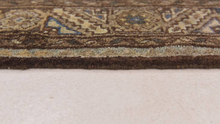 Detail image of 3' 6 x 10' 5 Hand Knotted Malayer Persian Wool Runner Rug