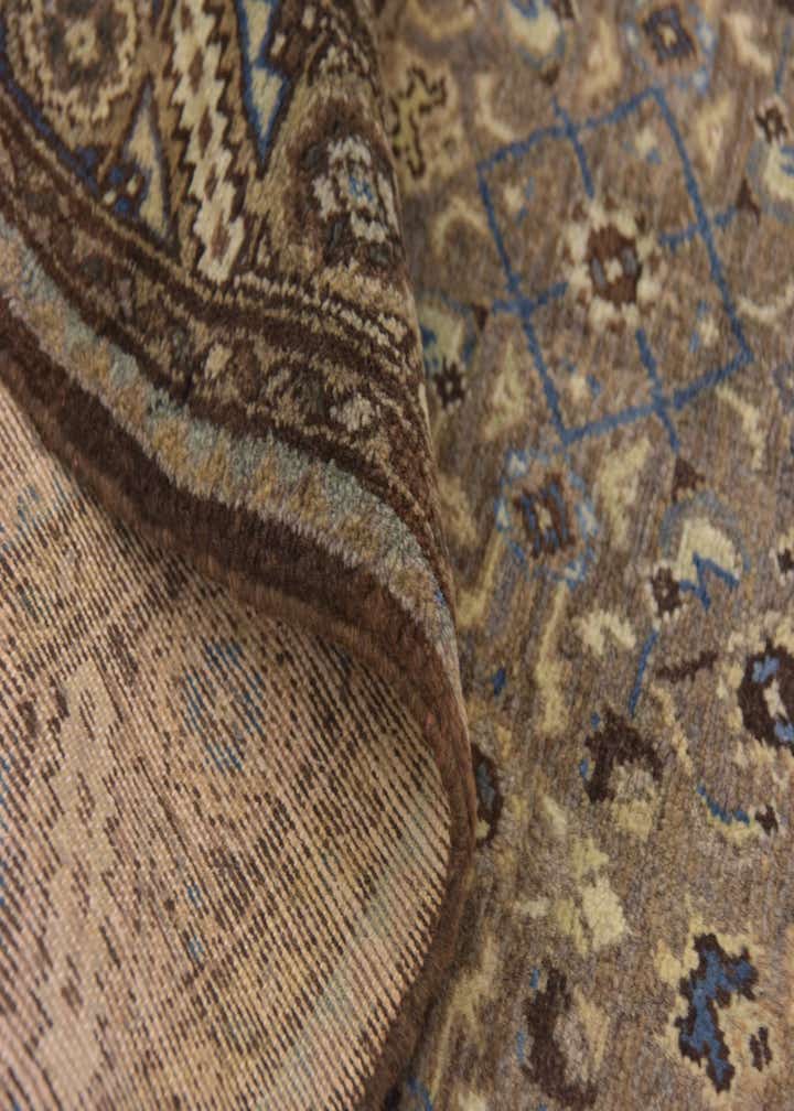 3' 6 x 10' 5 Hand Knotted Malayer Persian Wool Runner Rug