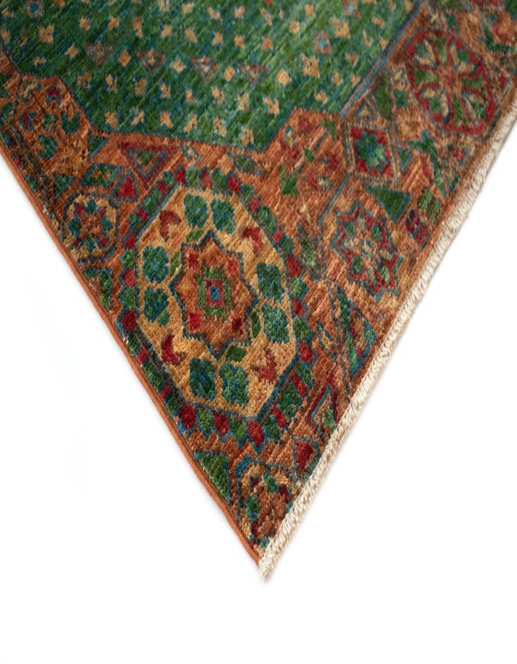 Detail image of 2' 6 x 10' 6 Mamluk Wool Runner Rug