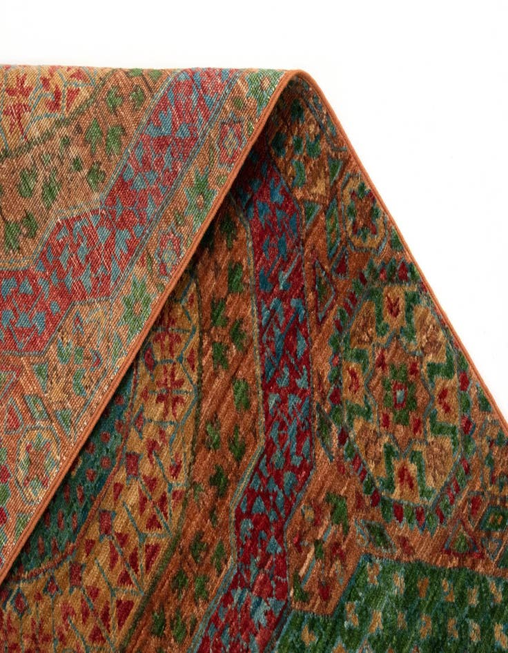 Detail image of 2' 6 x 10' 6 Mamluk Wool Runner Rug