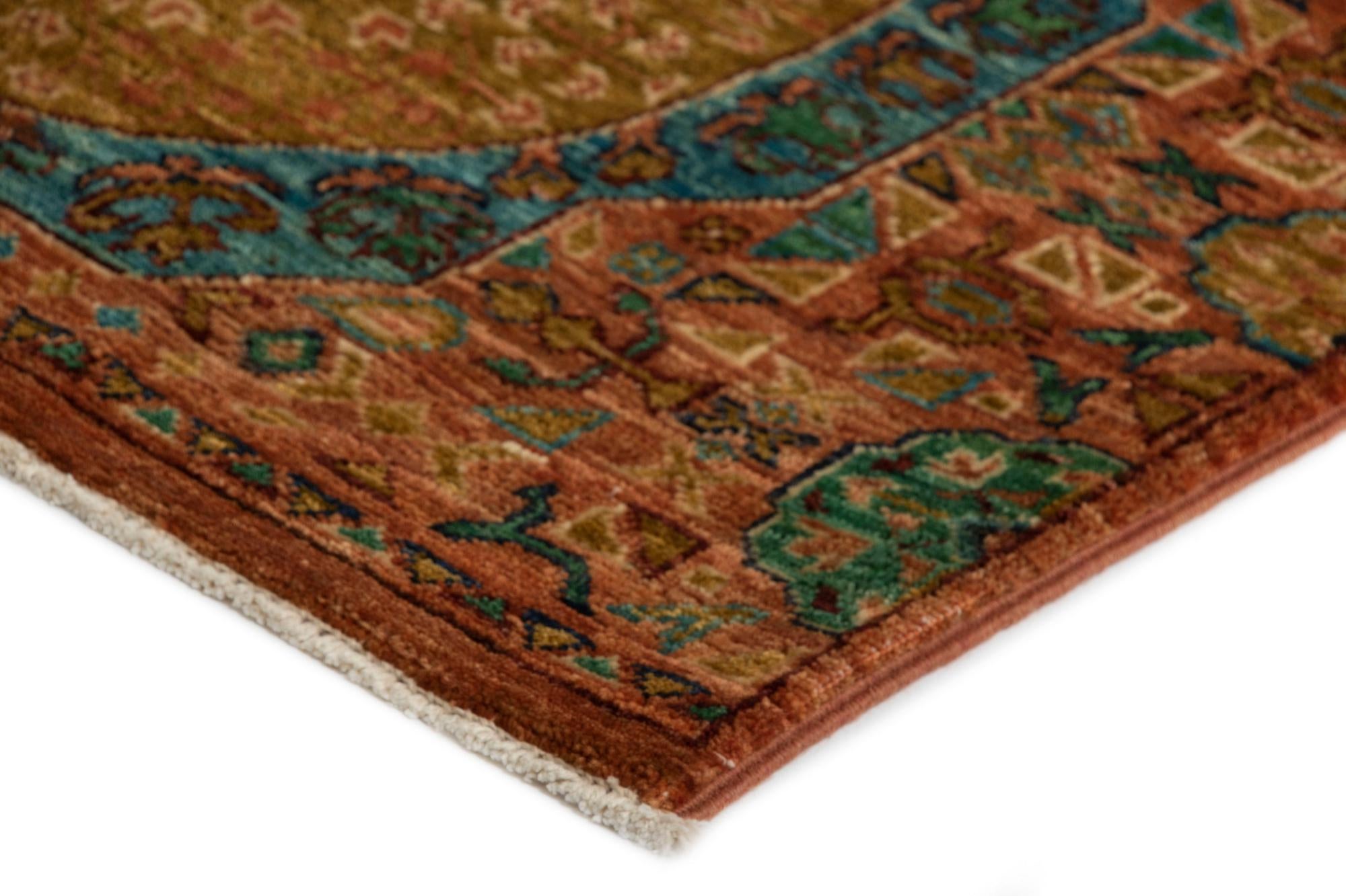 2' 7 x 11' 4 Mamluk Wool Runner Rug