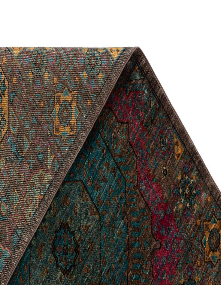 Detail image of 2' 7 x 10' 2 Mamluk Wool Runner Rug