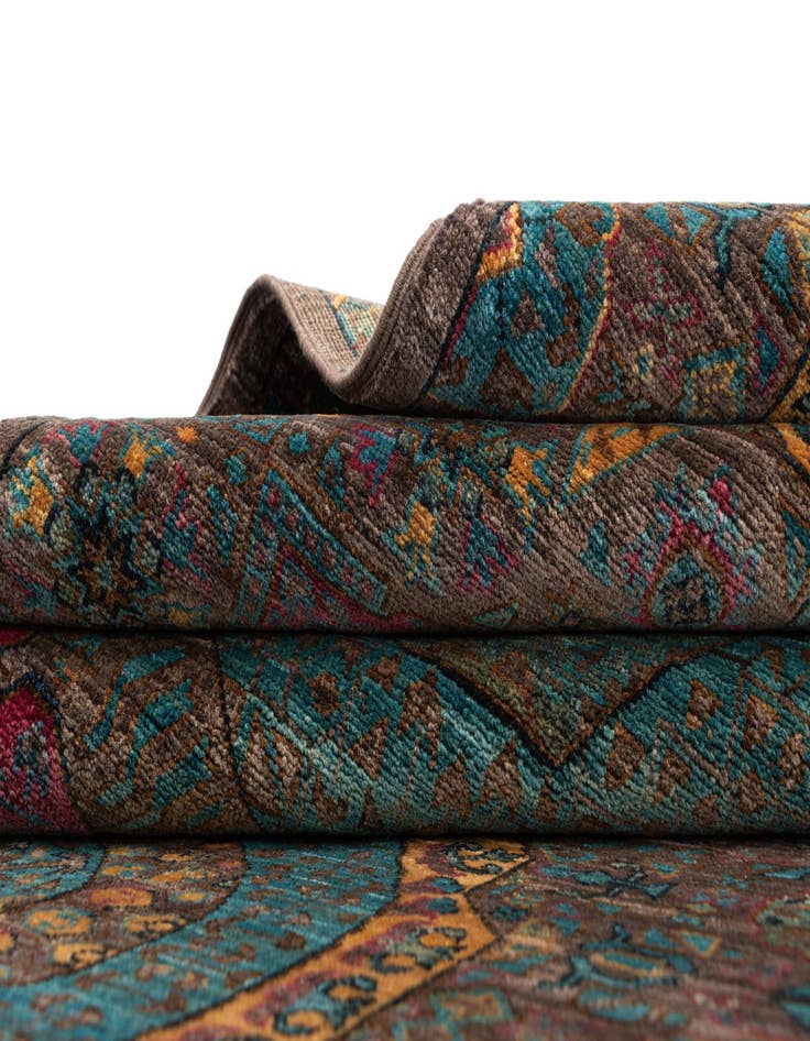 Detail image of 2' 7 x 10' 2 Mamluk Wool Runner Rug