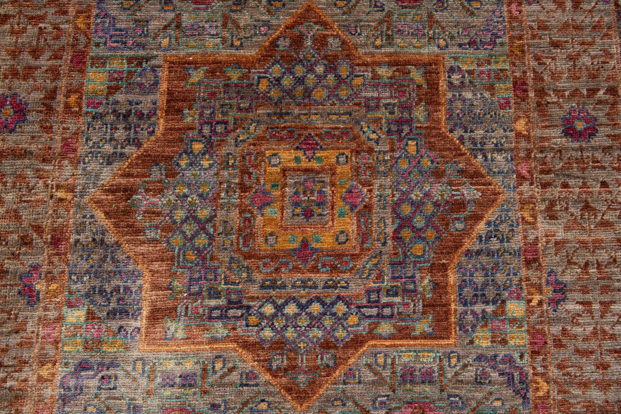 2' 7 x 12' 10 Mamluk Wool Runner Rug