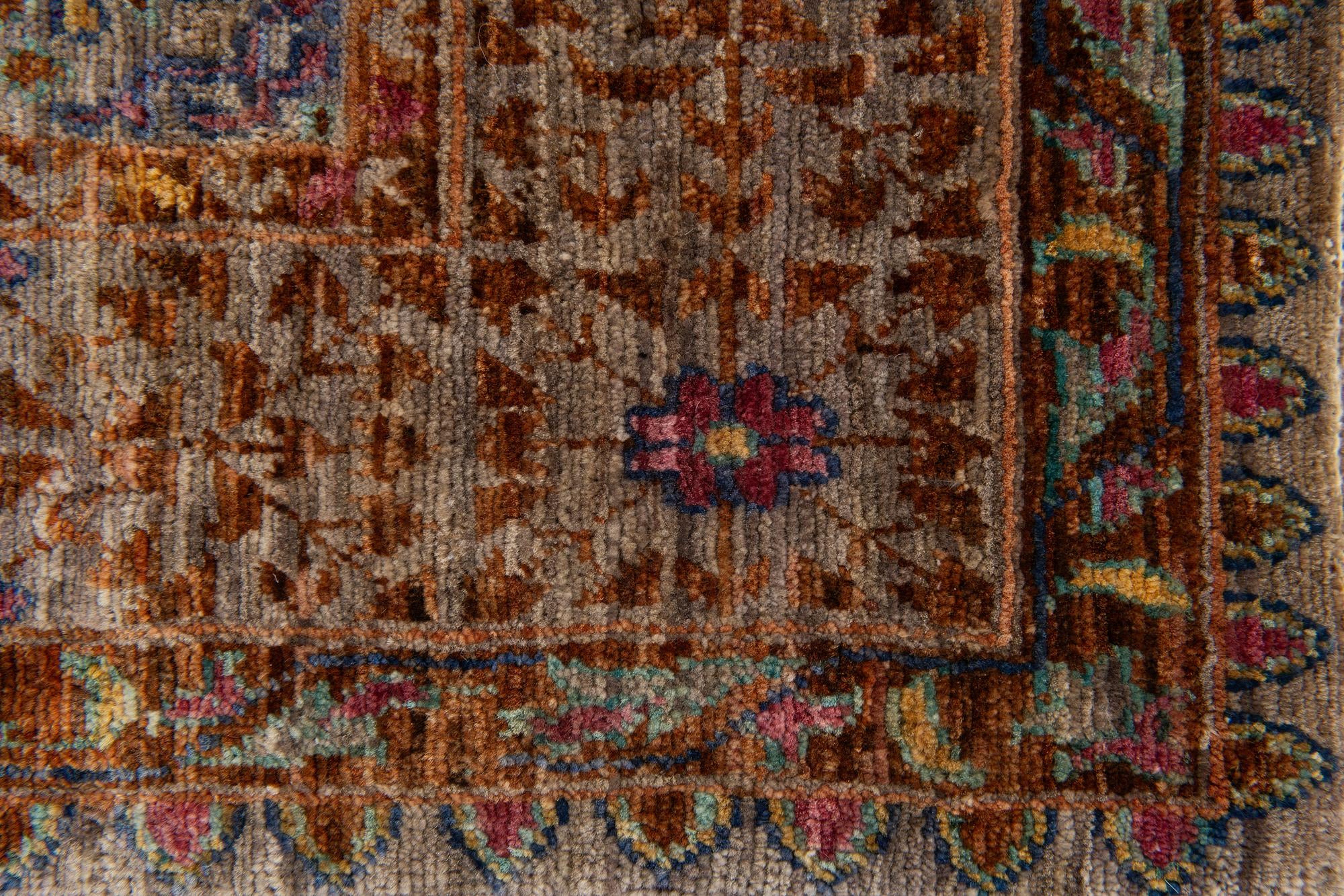 2' 7 x 12' 10 Mamluk Wool Runner Rug