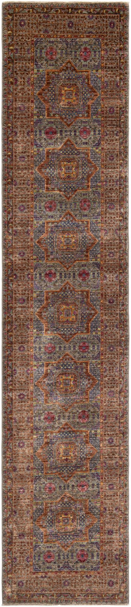 2' 7 x 12' 10 Mamluk Wool Runner Rug