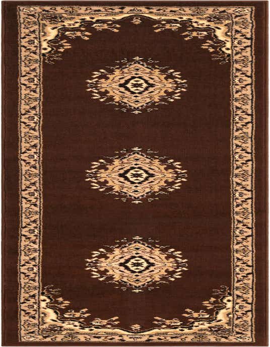 2' x 8' 2 Mashad Design Runner Rug