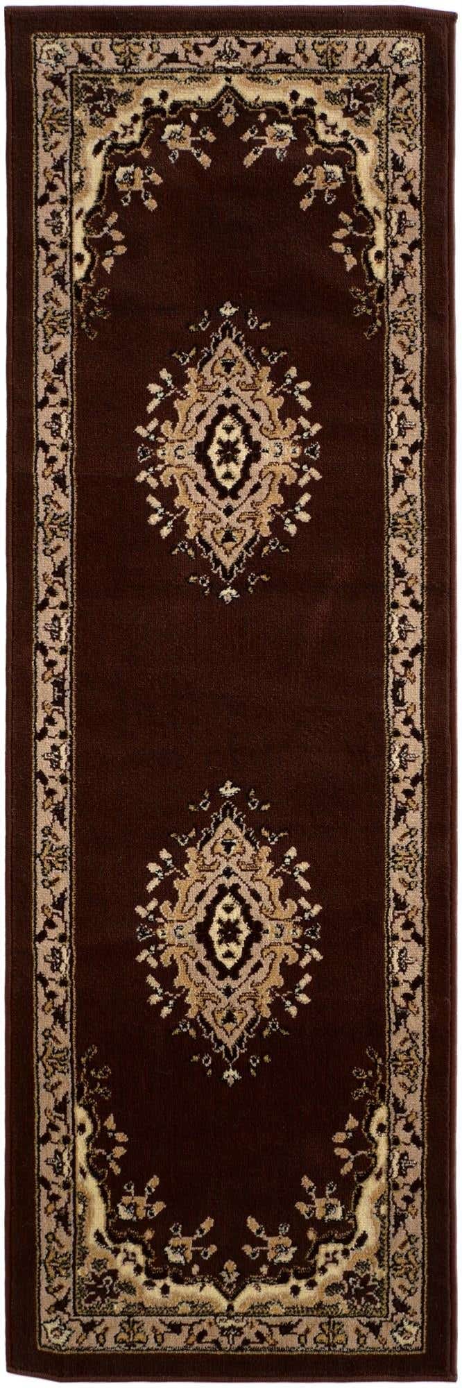 2' x 6' Mashad Design Runner Rug