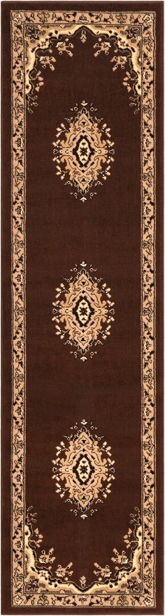 2' x 8' 2 Mashad Design Runner Rug