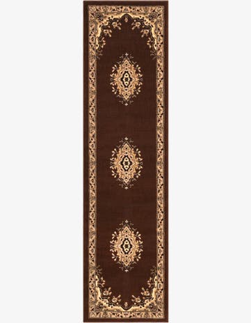 2' x 8' 2 Mashad Design Runner Rug