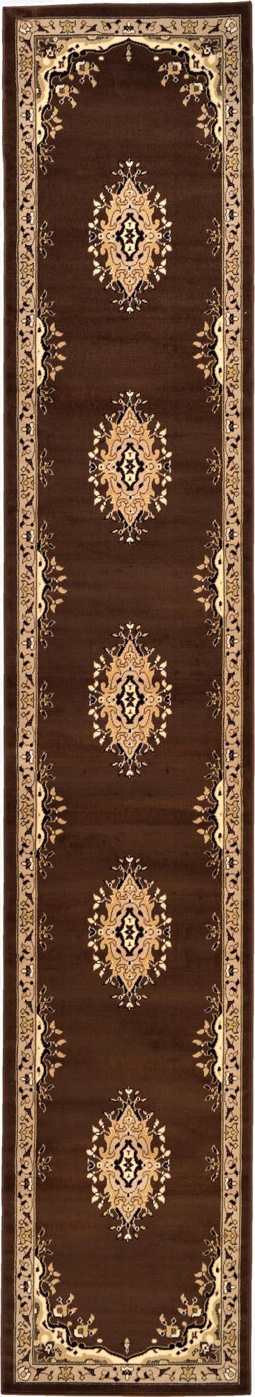 3' x 16' 5 Mashad Design Runner Rug