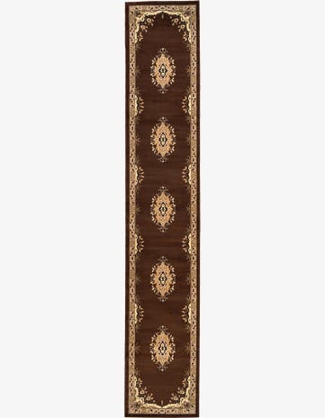 3' x 16' 5 Mashad Design Runner Rug